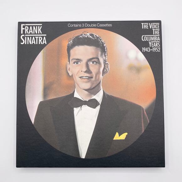 FRANK SINATRA The Voice of Columbia Years 1943-1952 3 Double Cassettes 1986 Rare - Picture 1 of 12